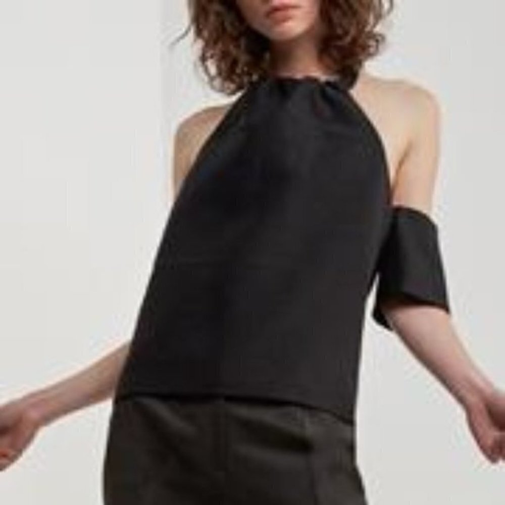 C/MEO Collective Perfect Lie Top in Peach/Pink - Picture 3 of 16